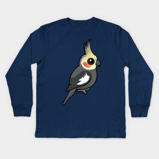 Birdorable Cockatiel Kids Long Sleeve T-Shirt